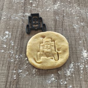 Alter Rennwagen Ausstecher