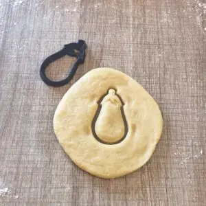 Aubergine Ausstecher