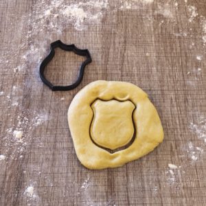 Polizeimarke Ausstecher