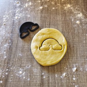 Regenbogen Wolke Ausstecher