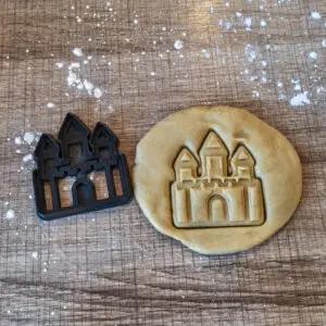 Burg Ausstecher | Schloss-Keksform für Mittelalter, Kinder & Fantasy