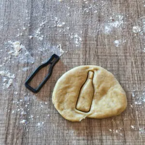 Flaschen Ausstecher | Keksform in Flaschenform für Party & Bar