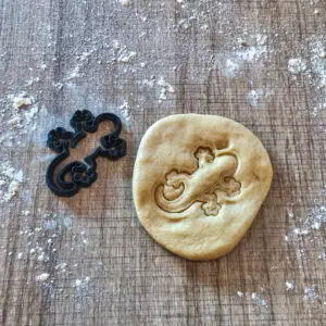 Gecko Ausstecher | Reptilien Keksform für Geckofans