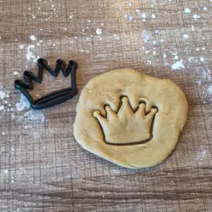 Krone Ausstecher | Königliche Keksform für Prinzessinnen & Royal-Backideen
