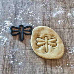 Libelle Ausstecher | Detaillierte Libellen-Keksform für Natur- und Gartenmotive