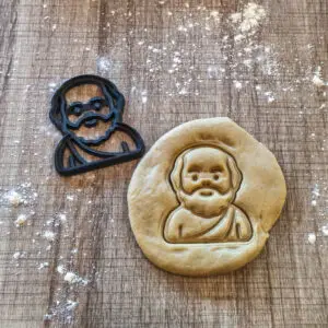 Sokrates Ausstecher | Griechischer Philosoph Keksform für Schule & Geschenk
