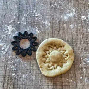 Sonne Ausstecher | Sonnenkeks Ausstechform für Sommer & Gute-Laune-Backen