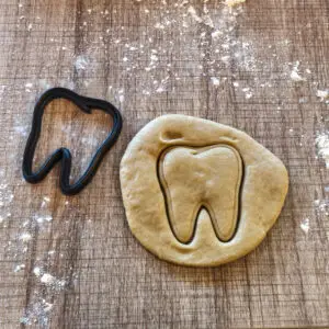 Zahnausstecher | Zahnform Keksausstecher für Zahnärzte, Kinder & Motto-Partys