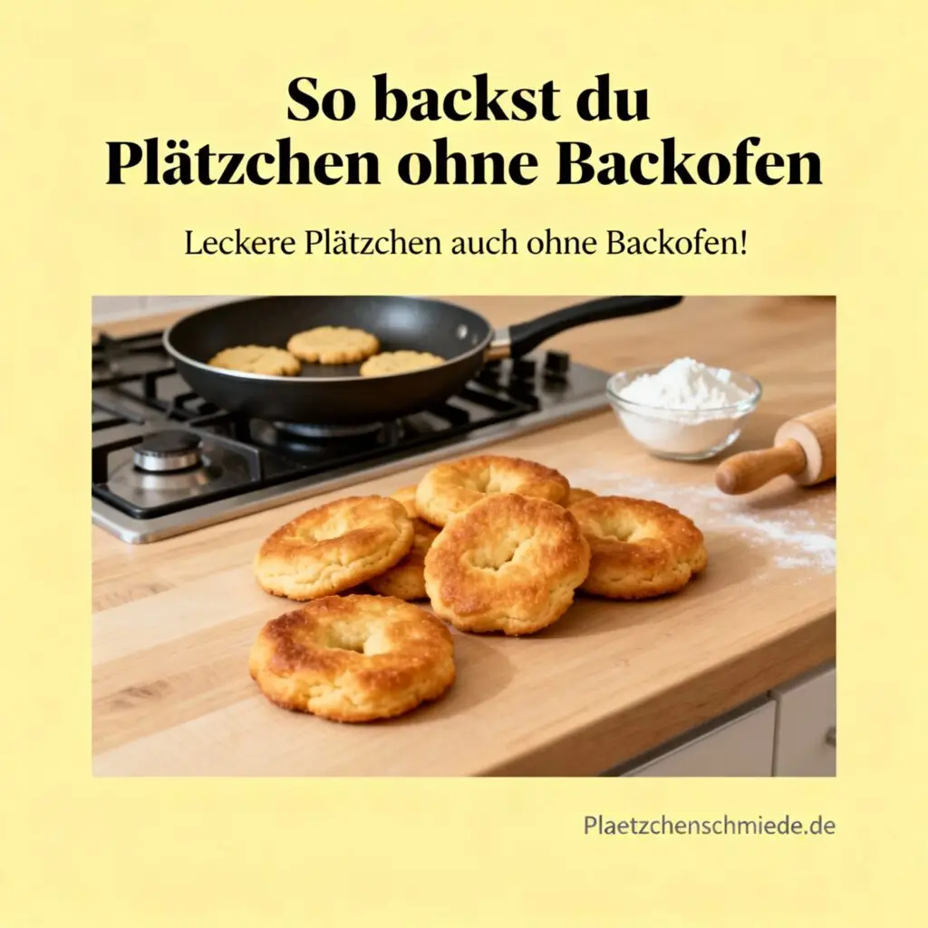 So backst du Plätzchen ohne Backofen