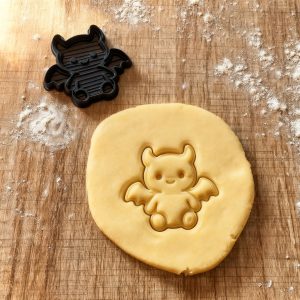 Fledermaus Ausstecher | Kawaii Keksform für Halloween & Mottopartys