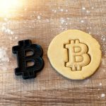 Bitcoin Ausstecher | Krypto-Münze Keksform für Bitcoin-Fans