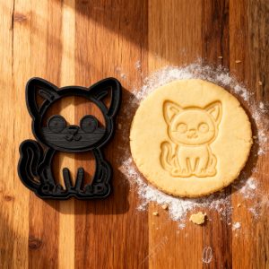 Baby Kätzchen Siamkatze-Ausstecher