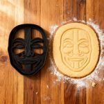 Hacker Anonymous Maske Ausstecher Plätzchen