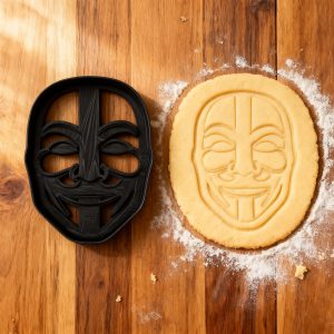 Hacker Anonymous Maske Ausstecher Plätzchen