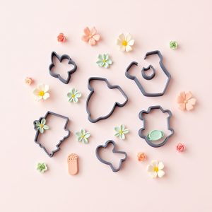 Babyparty-Cutter mit Name & Geburtsdatum