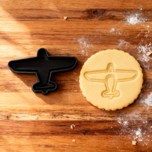 Flugzeug Ausstecher | Flugzeug-Keksform für Luftfahrt-Fans & Kinderparty