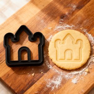 Burg Ausstecher | Schloss-Keksform für Mittelalter, Kinder & Fantasy