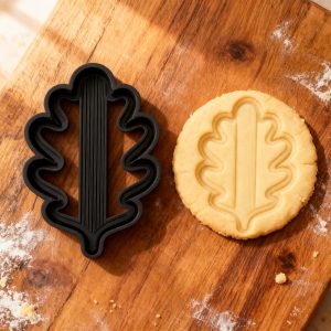 Eichenblatt Ausstecher | Natürliche Keksform für Herbstdeko