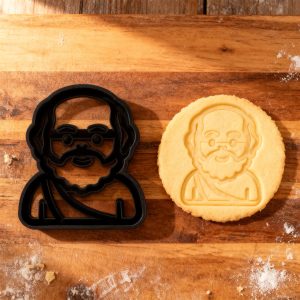 Sokrates Ausstecher | Griechischer Philosoph Keksform für Schule & Geschenk