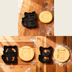 Kätzchen-Set Ausstecher (3 Stück)