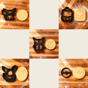 Pokemon-Set Ausstecher (5 Stück)