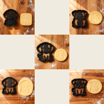 Welpen-Set Ausstecher (5 Stück)