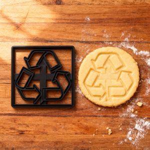 Recycling Symbol-Ausstecher