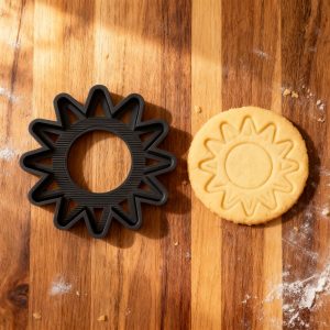 Sonne Ausstecher | Sonnenkeks Ausstechform für Sommer & Gute-Laune-Backen
