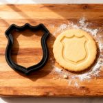 Polizeimarke Polizei Ausstecher Plätzchen