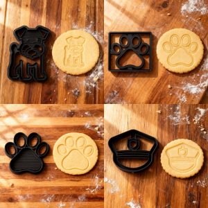 Hunde-Motive-Set Ausstecher (4 Stück)