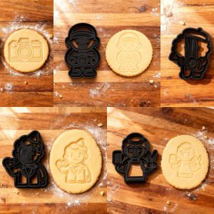Kreative Berufe Set Ausstecher Plätzchen (5 Stück)