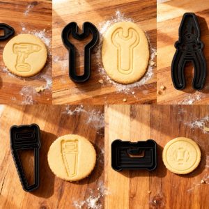 Werkzeugkasten Set Ausstecher Plätzchen (5 Stück)